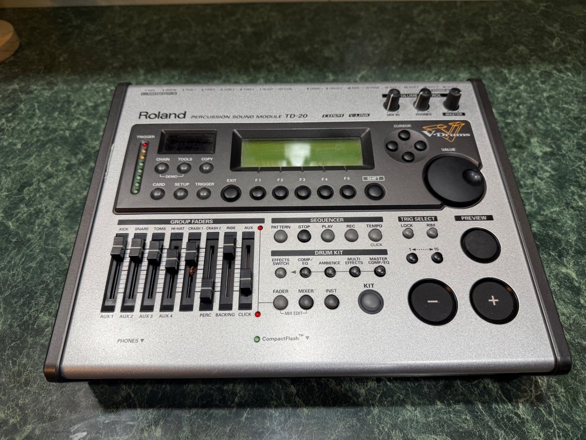 Roland TD-20 V-Drum Percussion Sound Module for sale online | eBay