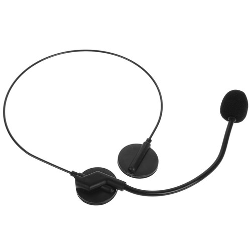 Auriculares falsos accesorios micrófono para disfraz plástico niños pequeños micrófonos - Imagen 6 de 12