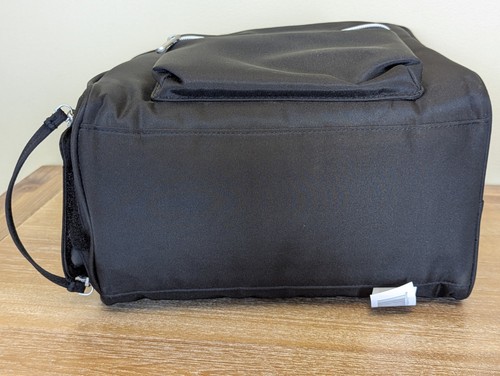 Mini bolsa de almacenamiento de viaje Baby Brezza Formula Pro solo negra nueva con etiqueta - Imagen 11 de 18