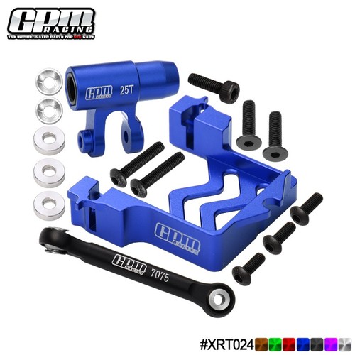 GPM Alloy Servo Mount + Tie Rod + 25T Servo Horn Set TRAXXAS 1/5 X-Maxx XRT 8S - 第 1/17 張圖片
