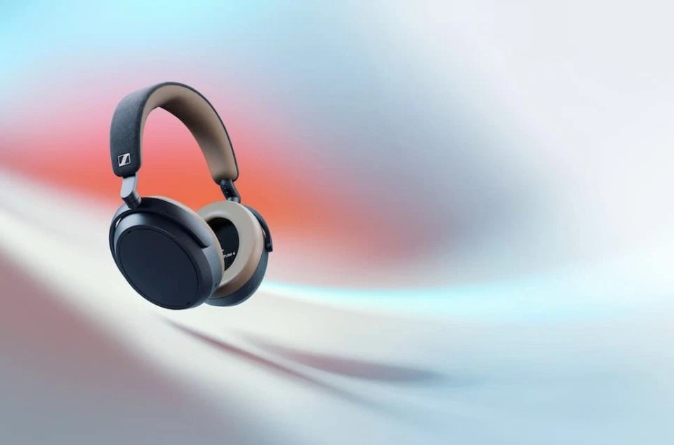 Sennheiser MOMENTUM 4 Wireless Noise-Canceling Over-the-Ear Headphones - Denim - Image 2 of 4