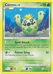 Cacnea - 62/106 - Common Lightly Played Great Encounters