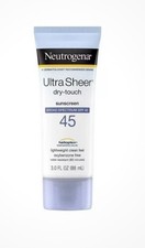 Neutrogena Ultra Sheer Dry-Touch Sunscreen Lotion SPF 45 3 oz.