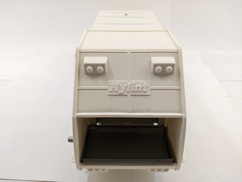 NYLINT Trash Masher Garbage Trash Truck 1988 Vintage Metal Toy 13” Long 1980s - Picture 7 of 12