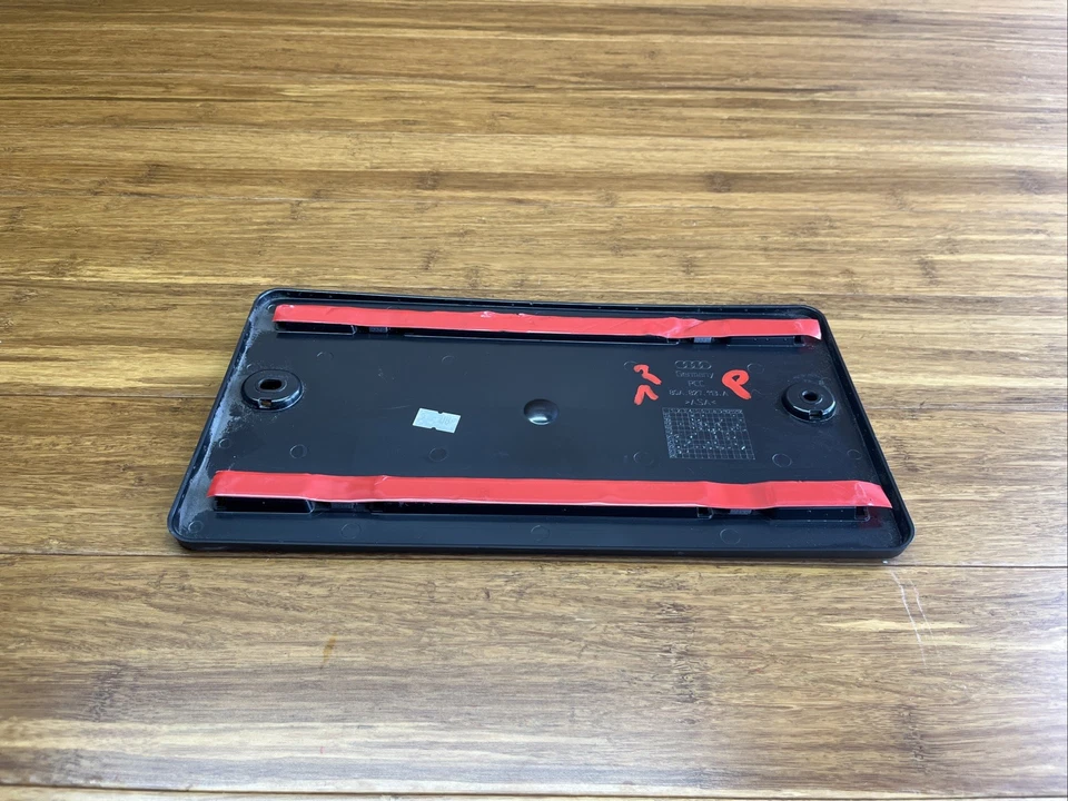 2018-2023 Audi SQ5 Liftgate License Plate Bracket Holder Frame OEM - Image 4 of 4