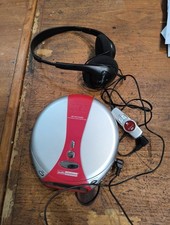 Audio Solutions ATC-2204 Portable CD Player CD- R Compact Disc w/Headphones Used
