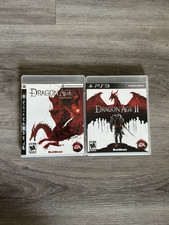 Dragon Age Origins & Dragon Age 2 (Sony PlayStation 3, PS3) CIB Lot Of 2 Games