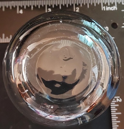Vtg Mid-20th Century MCM (unidentified) 'PH' Hotel Geometric Logo Drinking Glass - Foto 3 di 4