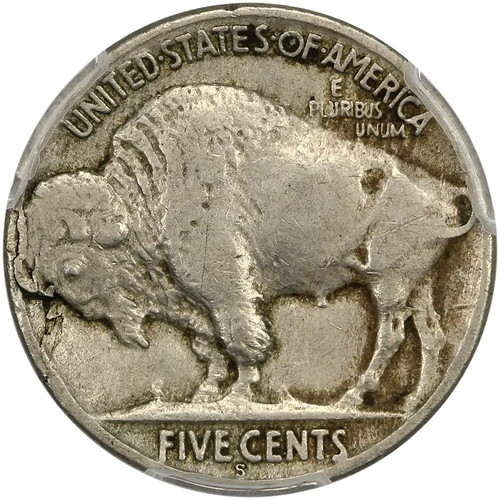 1921-S 5C PCGS VF25 Buffalo Nickel 41218371 - Picture 4 of 4
