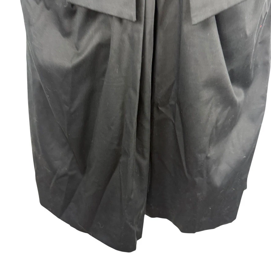 Abito donna Kate Spade New York Little nero senza maniche fiocco lunghezza ginocchio tg 8