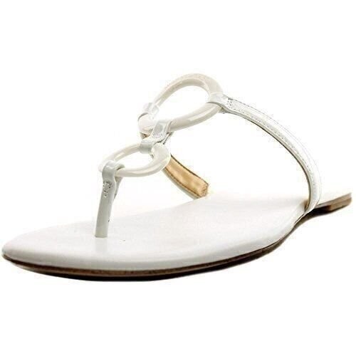 Michael Kors Claudia flache Damen-Lackleder-Tanga-Sandale 6 M - Bild 5 von 5