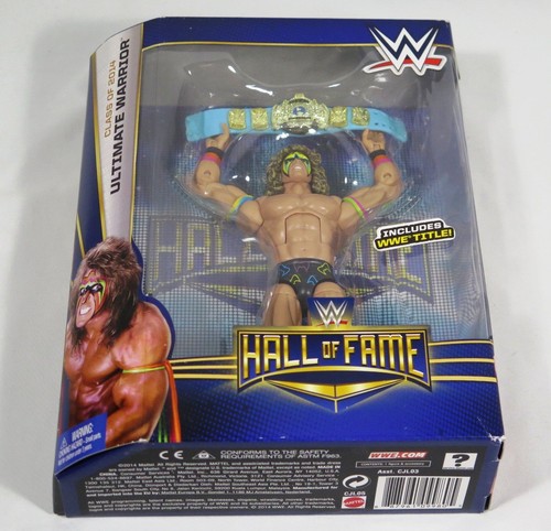 WWE Series 8 & Elite Collection Hall of Fame Ultimate Warrior Action Figures - Picture 3 of 15