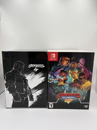 Streets of Rage 4 Collector's Edition mit Statue Nintendo Switch Limited Run Sega - Bild 7 von 23