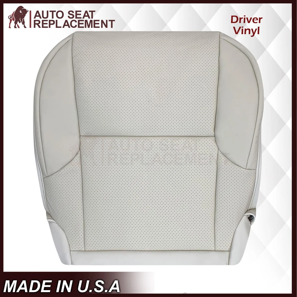 Cubierta de asiento inferior del lado del conductor para Lexus GX460 2013 2014 2015 2016 beige tostado ecológico Foto 2 de 4