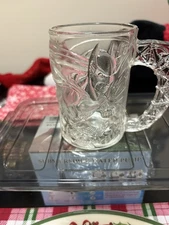 McDonalds 1995 Batman Forever, Batman Collectors Glass Mug DC Comics