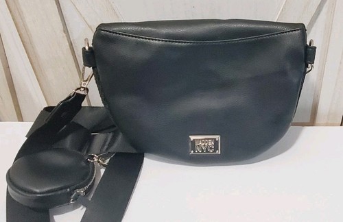 Steve Madden Convertible Belt Bag /Fanny Pack Black Swarovski Crystal's NWOT - Picture 4 of 5