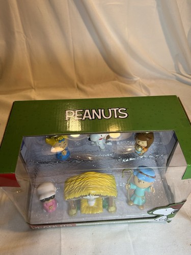 Peanuts Krippenfiguren Deluxe Set Charlie Brown Snoopy Neu in Verpackung - Bild 5 von 10