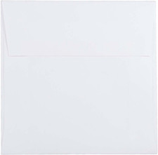 5.5 X 5.5 Square Invitation Envelopes - White - 50/Pack
