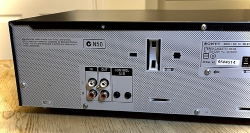 Sony TC-WE475 Double Auto Reverse Cassette Tape Deck, Pro Refurb, Guarantee - 第 11/13 張圖片