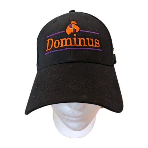 SPENDTHRIFT FARMS STUD HORSE DOMINUS BLACK BALL CAP - Picture 1 of 7