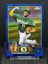 2023 Topps Chrome Shintaro Fujinami Blue Refractor /150