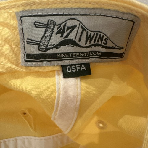 '47 Marca US Open Tenis USTA 2009 Gorra de Béisbol Gorra Amarilla Nueva - Imagen 4 de 5