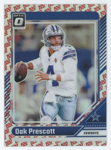 Donruss Optic Hot 100 Dak Prescott Cowboys #50 C80 2024