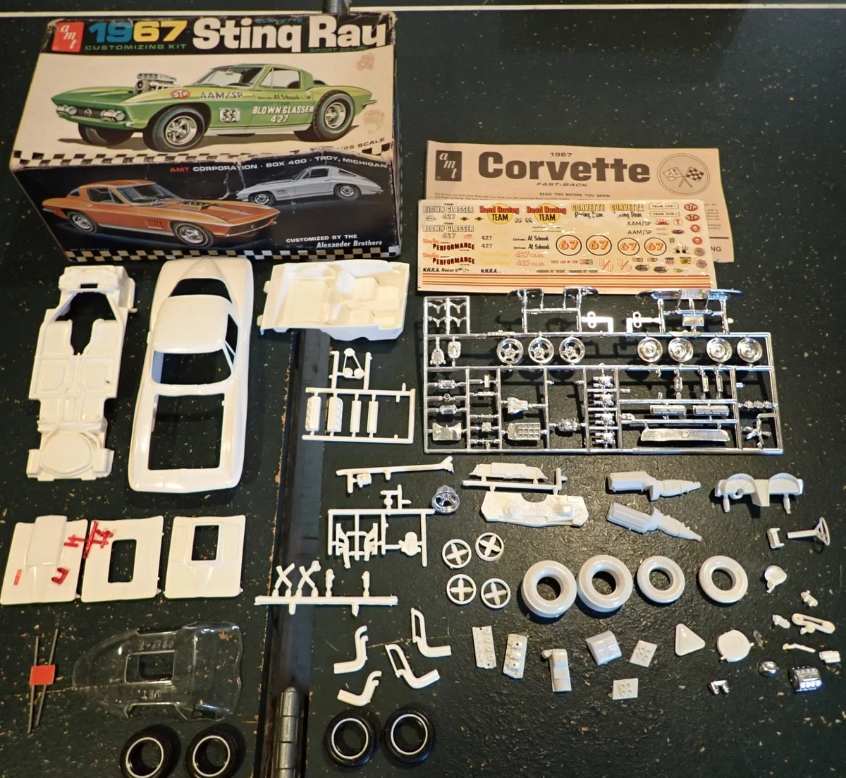 Corvette Stingray Model Kit In Classic Automotive Models & Kits