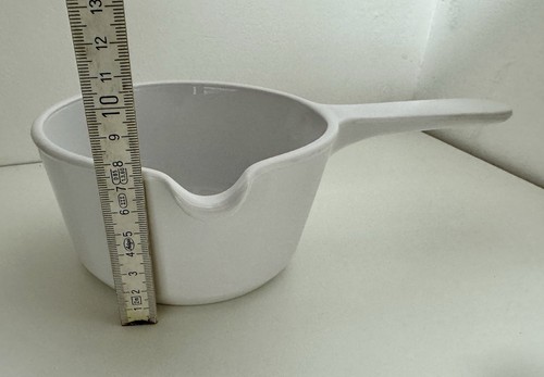 CorningWare Stieltopf, Topf mit Stiel, Kasserolle: weiß, 13 cm / Pyroflam - Bild 5 von 7
