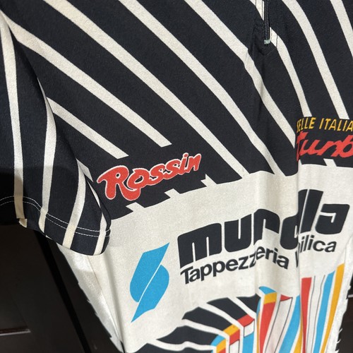 Vintage Murella Tappezzeria Radfahren Bike Trikot Racing Shirt Herren Größe X-Large - Bild 3 von 11