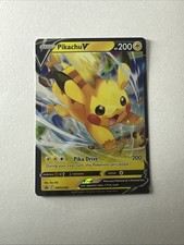 Pikachu V SWSH 285 Black Star Promo Pokémon 