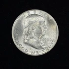 1960-D Franklin Half Dollar BU - Year JFK Elected President - 90% Silver |#K92|