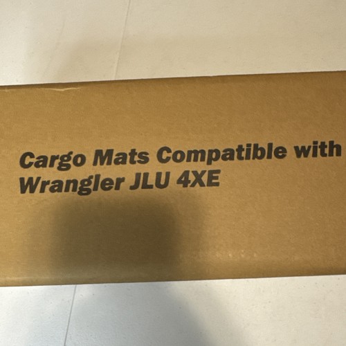 Cargo Mat fits 2021-2025 Wrangler JL 4XE (won’t Fit 4X4) - Picture 5 of 5