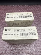 Pack of 2 Allen Bradley 1492-CB2G160 16Amp Circuit Breaker NEW