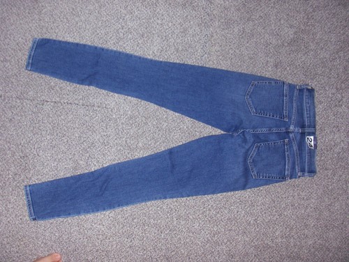 Neu mit Etikett $ 79,95 Gap Damenjeans 24 00R Ture Skinny hoher Bund mittlere Waschung - Bild 3 von 4