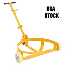 US Stock 55 Gallon Drum Dolly 1200lbs Capacity Oil Barrel Drum Roller Hand Cart