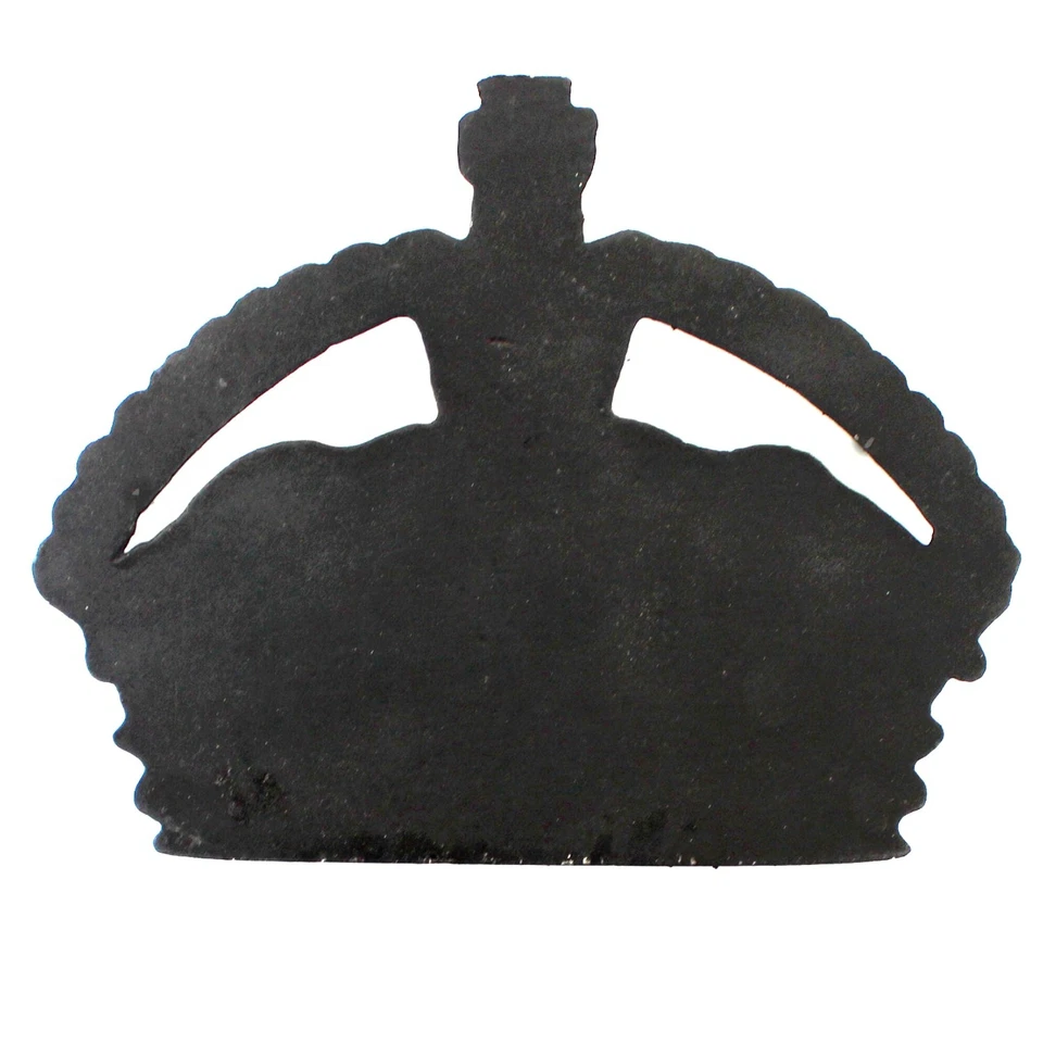 Juego de cuatro cajas corona real doradas o rojas emblema cabina telefónica inglesa Foto 3 de 4