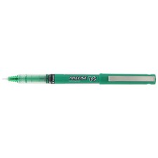 Pilot Precise V5 Roller Ball Stick Pen, Green Ink, Extra Fine Point, - PIL25104