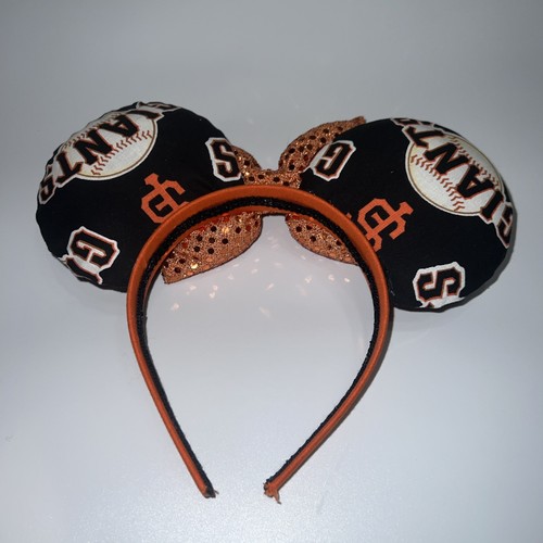 Orejas personalizadas de Minnie Mouse de béisbol de los Gigantes de San Francisco - Imagen 6 de 7