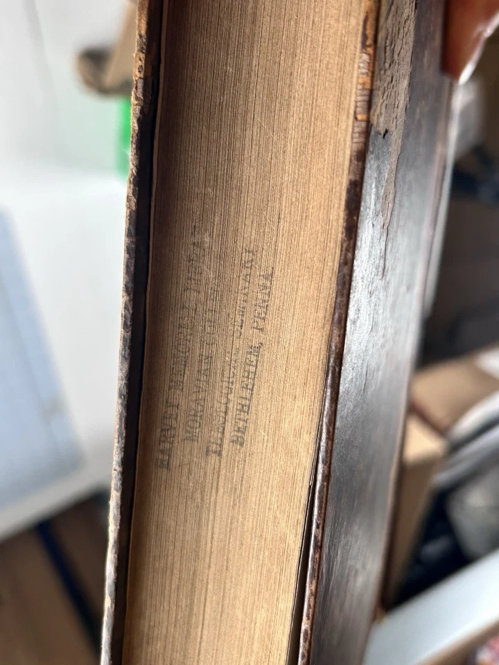 The Koran: Commonly Called the Alcoran of Mohammed English Islam 1851 Foto 3 de 4