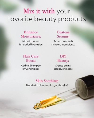Jojoba Oil Organic, Pure Cold Pressed Natural Unrefined Moisturizer for Skin ... - Bild 5 von 8