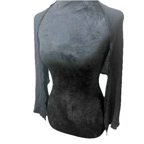 Hollister donna S/M Sarong nero mini costume da bagno copricostume cravatta top gonna - Foto 5 di 10