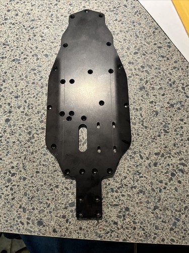 Team Associated Aluminum Black Chassis SR10M Brand New Never Used - Bild 7 von 8