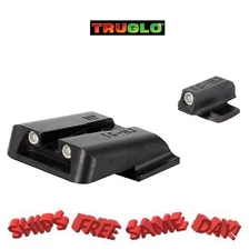 TRUGLO Brite Site Tritium Sight Set for S&W M&P, SD9, SD40 Steel NEW! # TG231MP
