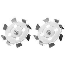 2pcs Impeller Mixing Attachment Electric Drill Rod Attachment Cement Mixing4294