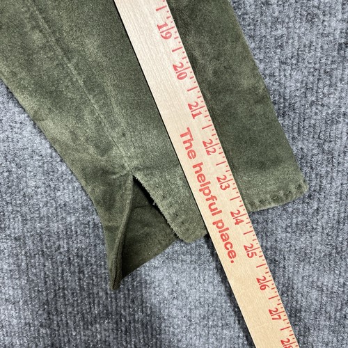Pendleton Leather Suede Jacket Womens Size Medium Green Patina Vintage - Picture 11 of 15