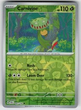 carnivine pokemon card value Carnivine Cards | Dex