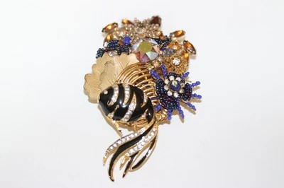 Stanley Hagler N.Y.C. Fashion Signed Vintage & Antique Brooches