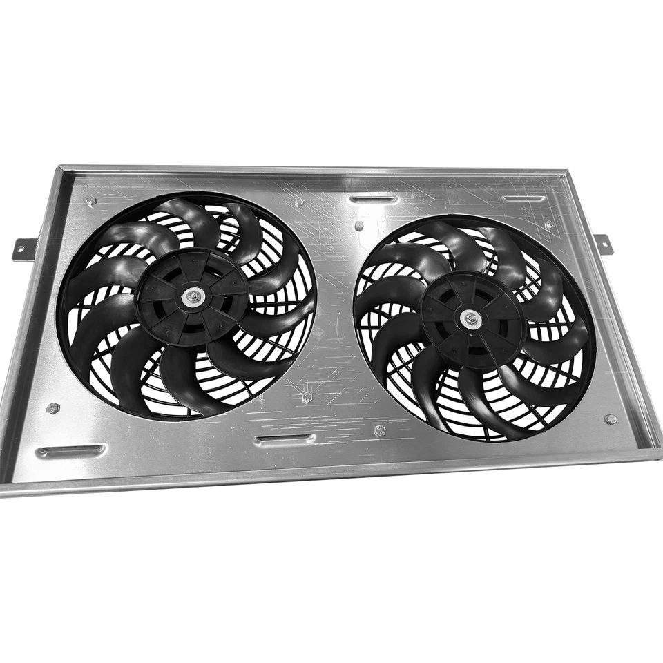 Aluminum SHROUD+FAN FOR 1994-1995 CHEVROLET S10 BLAZER/GMC SONOMA JIMMY 4.3L Foto 2 de 4