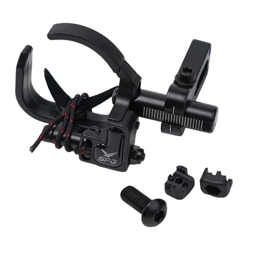 Arrow Rest Compound Bow Right Hand Aluminum Alloy Black Buckle Drop Away - Picture 9 of 24